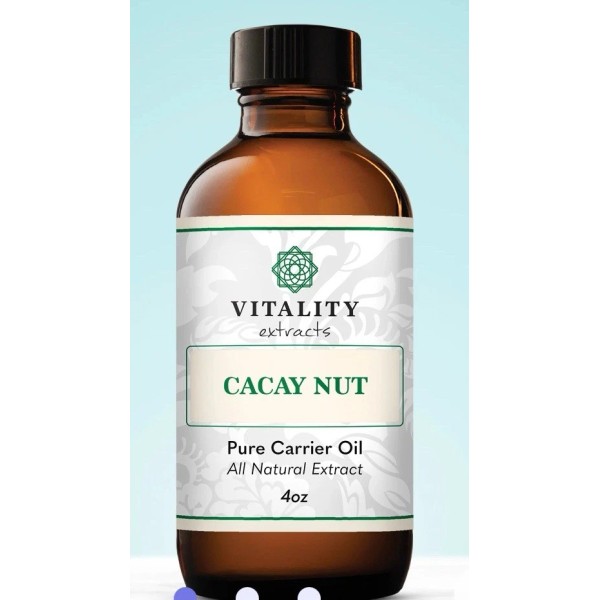 Vitality Extracts HUGE New!4oz Bottle Cacay Nut 100% PURE Carrier