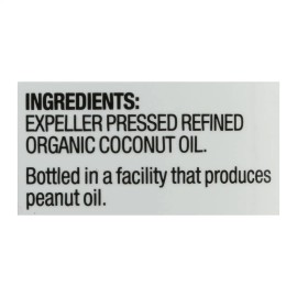 UD_Spectrum Naturals Organic Refined Coconut Oil Case of 12-14 Fl Oz