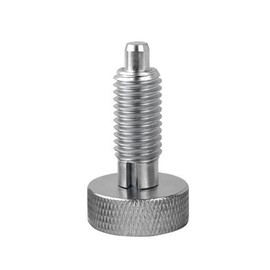 2Pcs Stainless Steel Retractable Spring Plunger, Lock Out Handle Quick Release Pin Spring Plunger with Knurled Handle M8