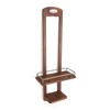 AquaTeak The Original Moa Small Teak Shower Caddy