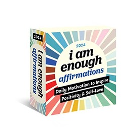 2024 I Am Enough Affirmations Boxed Calendar: Daily Motivation to Inspire Positivity and Self-Love