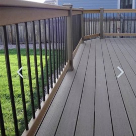 Fortress Pack Of 10, 26'' Deck Balusters Metal Spindles