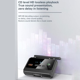 Xuegier Bluetooth 5.3 Audio Transmitter Receiver 3.5 RCA Fiber Optical Coaxial U Disk Stereo Music Wireless Adapter Dongle