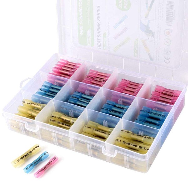 Crimping Sleeves, Heat Shrink Tubing, Wire Terminal Insulation Crimping Sleeves,