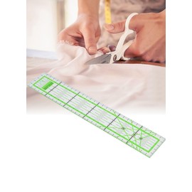 Quilting Sewing Ruler,5 x 30cm High Transparent Sewing Drawing Template Tailor Dressmaker Quilting Tool with Grid Lines for Designers Tailors Quilting Sewing Crafts