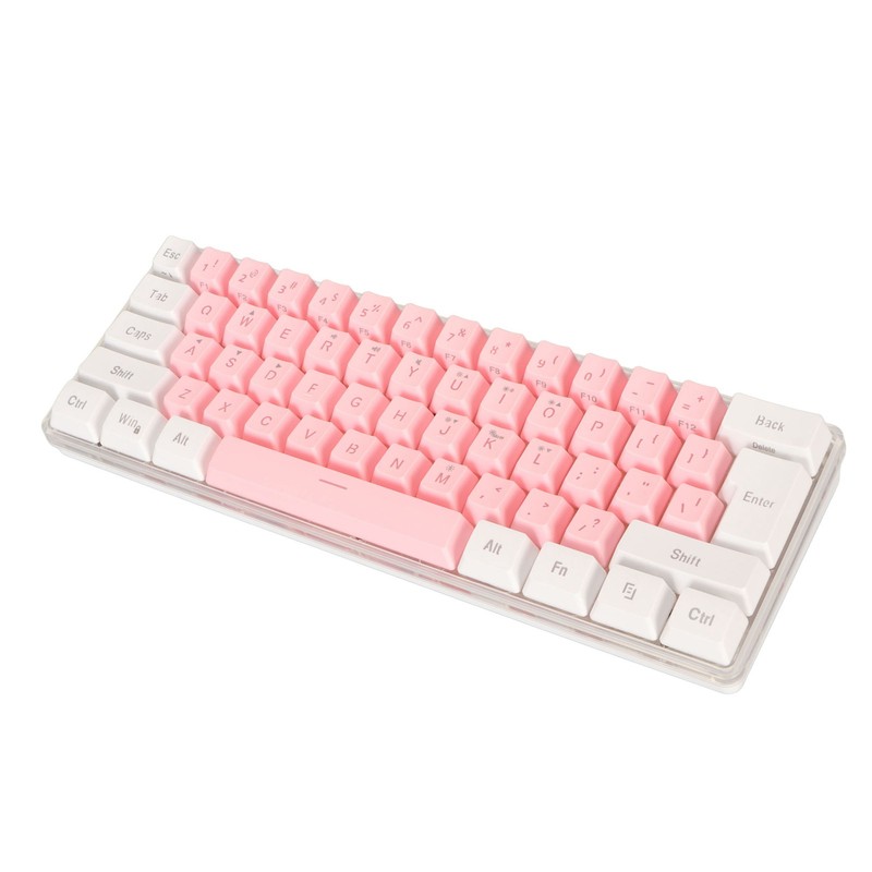 60% Wired Gaming Keyboard RGB Mini Keyboard Imitated Mechanical Technique