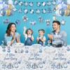 Owelleny Blue Jean Baby Shower Decorations Supplies Boy, Rustic Denim