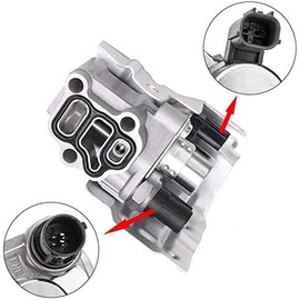 Benefast VTEC Solenoid Spool Valve w/Timing Oil Pressure Switch & Gasket Compatible with Honda Accord CR-V Element Civic Acura RSX Acura TSX Replacement# 15810-RAA-A01 15810-RAA-A03