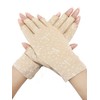 2 Pairs Women Sunblock Fingerless Gloves Non Skid Summer Gloves