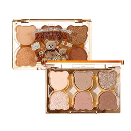 Paleta De Sombras De Ojos De 6 Colores, Mate Y Brillante. Sombras De Ojos Fáciles De Difuminar Y De Larga Duración. Maquillaje De Ojos Modulable Y... 