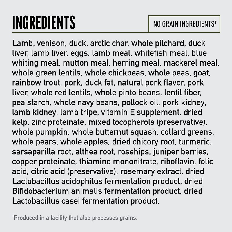 ORIJEN Dry Dog Food, Tundra, Biologically Appropriate & Grain Free