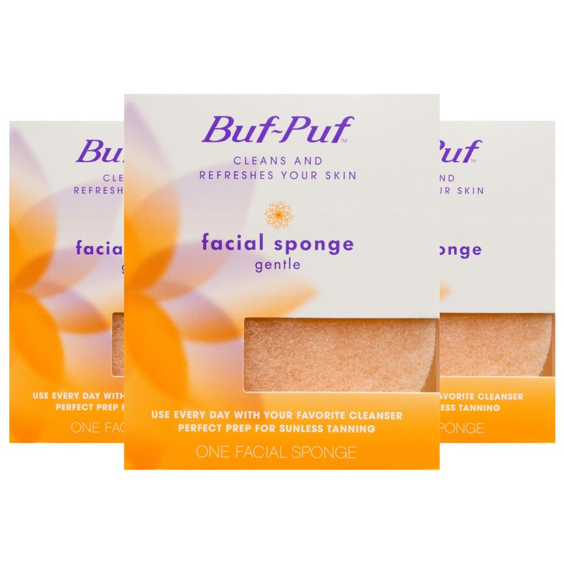 Buf-Puf Reusable Gentle Facial Sponge (Pack of 3)