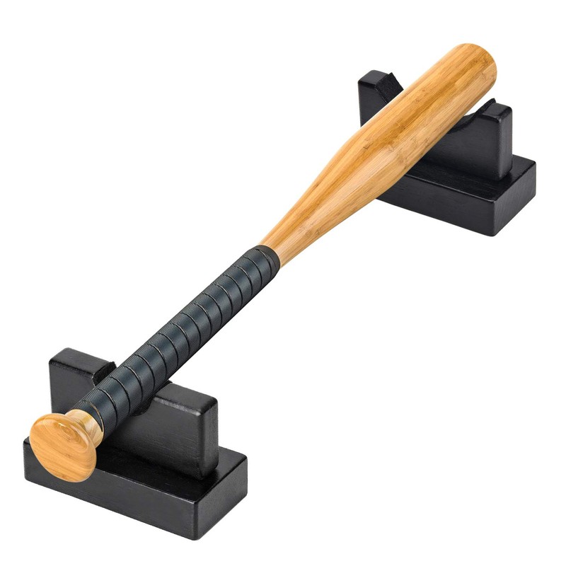 TOBWOLF 2PCS Baseball Bat Display Case, Sturdy Baseball Bat Stand,