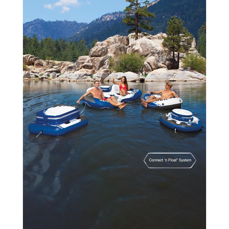 INTEX 58837EP River Run 2 Inflatable Floating Lounge: Comfortable Backrests
