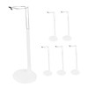 ORFOFE 6pcs Adjustable Doll Display Stand Portable Doll Holder Figures