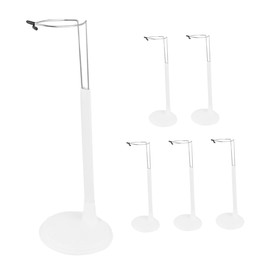 ORFOFE 6pcs Adjustable Doll Display Stand Portable Doll Holder Figures Collectibles Any Room