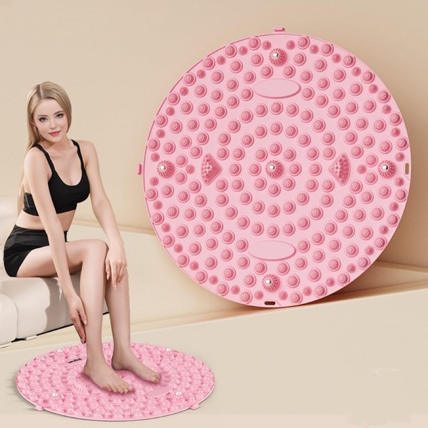 Lyyxjsltd Foot Massager Pad,Deep Tissue Massage Mat, Electric Foot Massager