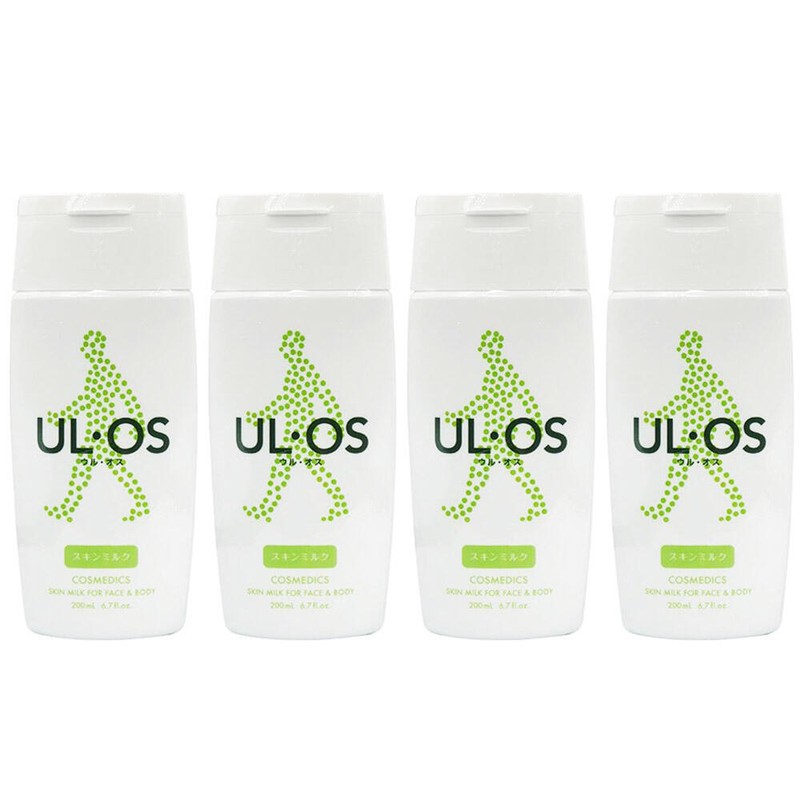 Urros 우르오스 모이스처라이저 스킨밀크 중건성 200mlx4개 Uros Moisturizer Skin Milk