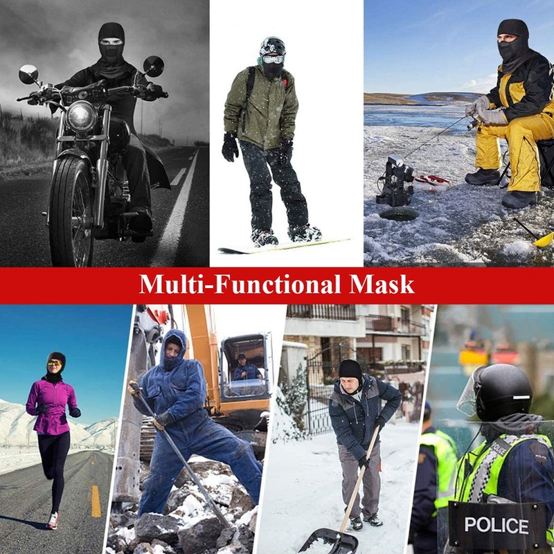 Therma Pro Balaclava Ski Mask Winter Fleece Thermal Face Cover