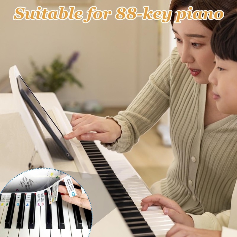 Piano Notes Guide for Beginners – 88-Key Full Size Piano
