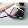 Oxford Black n' Red Ruled A-Z Wirebound Hardback A5 Notebook,