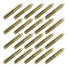 bociloy 20Pcs M4x25mm Hanger Bolts, Double Ended Thread Dowel Screws,