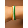 Spiral Hair Rubber bands Hand Band Women Green, White, Orange