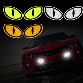 Ximimark 6pcs High Visibility Reflective Safety Tape for Cars, Trucks, and Motorcycles - Increase Visibility and Safety on The Road