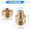 VekAuto Pressure Washer Connector, M14x1.5 to M22x1.5 Male and Female
