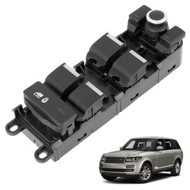 Driver Side Master Power Window Switch Compatible with 2013-2022 Range Rover L405 & 2014-2022 Range Rover Sport L494 Replace# LR034932 LR078894 LR066075 LR110324
