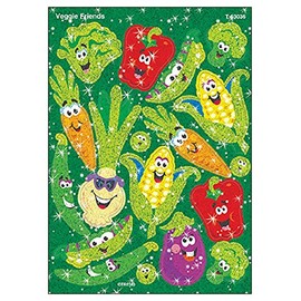 Veggie Friends Sparkle Reward Stickers