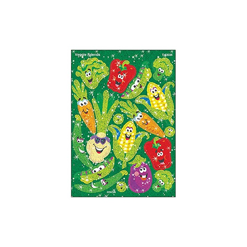 Veggie Friends Sparkle Reward Stickers