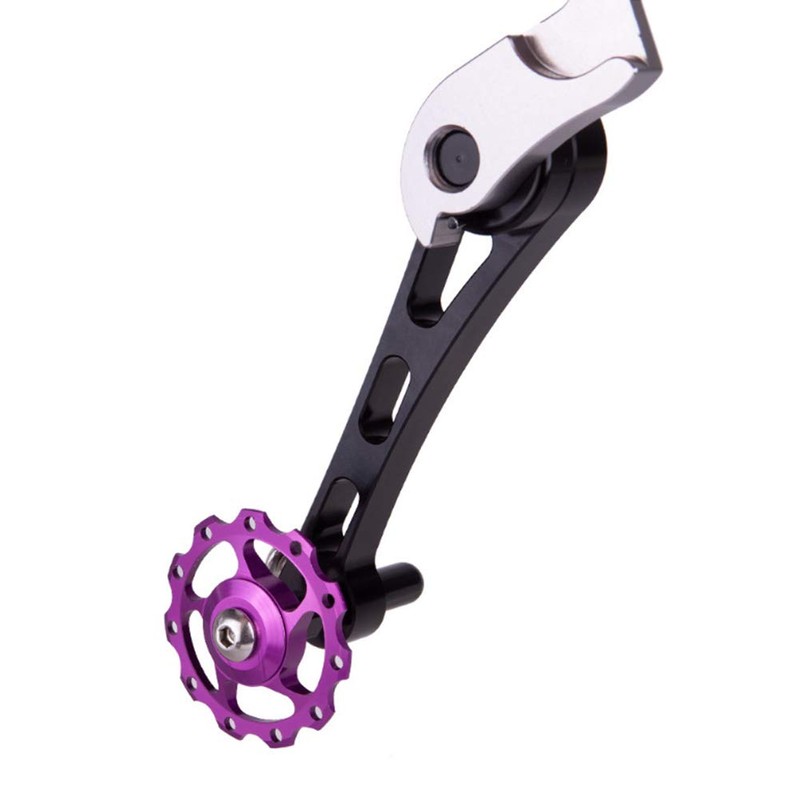 YHUS Bike Chain, Aluminum Alloy Cycling Single Speed Rear Derailleur