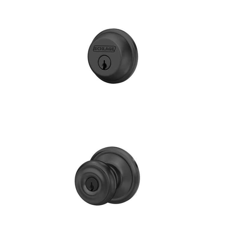 Schlage FB50N G GEO 622 Single Cylinder Deadbolt and Keyed