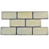 SomerTile WCVASP Antigue Special Pergamon Ceramic Wall Tile, 3" x