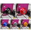 2pcs M10 Bicycle Wheel Hub Axle Nut 7075 Aluminum Bicycle