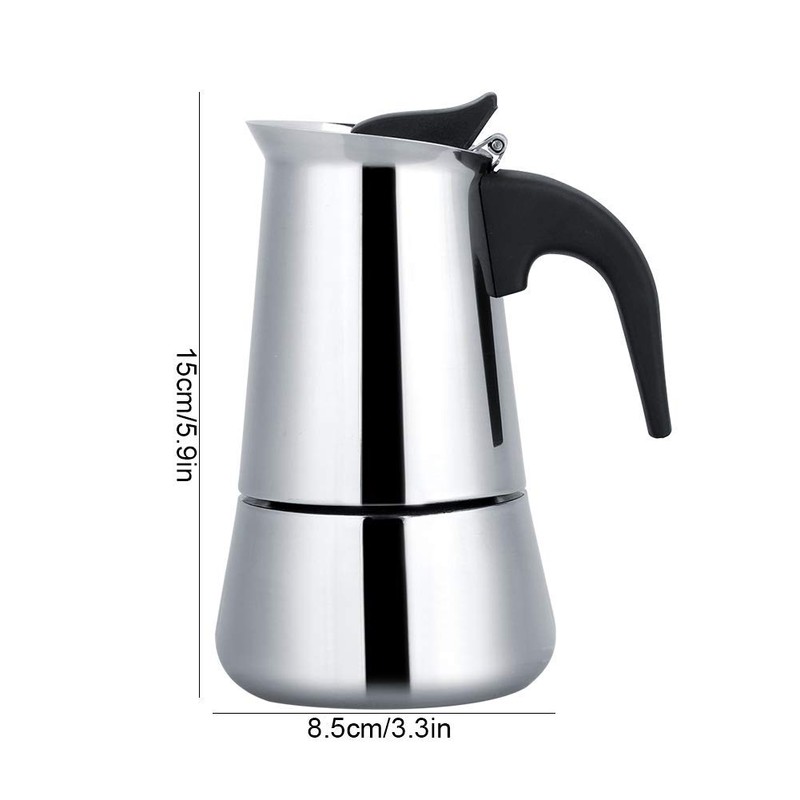 Espresso coffee maker, portable stainless steel espresso coffee maker Espresso