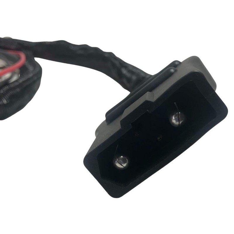 Western Fisher Salt Spreader Battery Power Cable Harness 4 PIN
