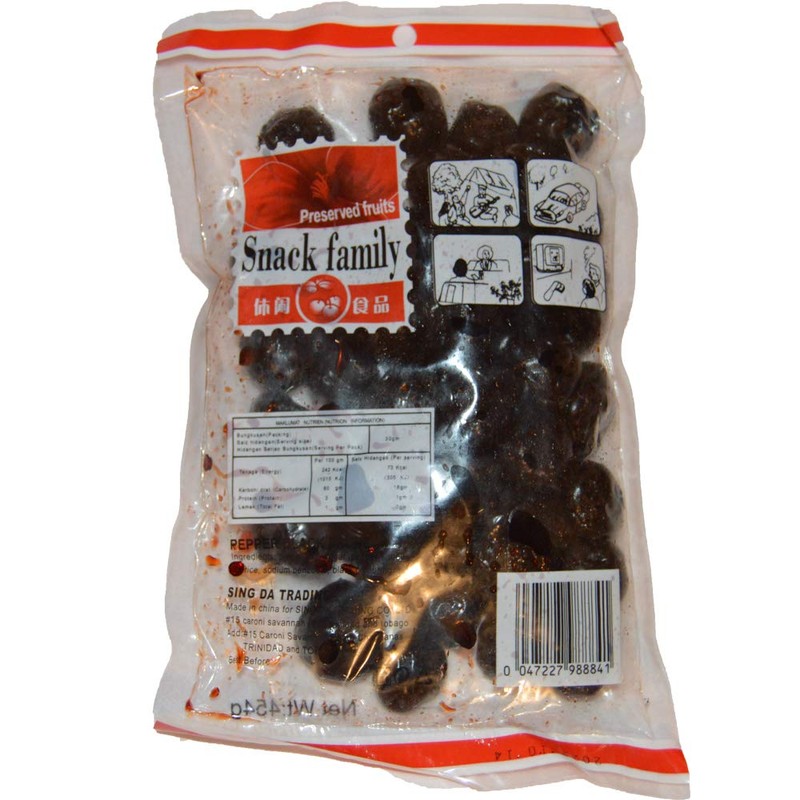 Snack Family Pepper Black Prune (Spicy)