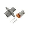 Panel Flange Mount Male & Female Connector Sets for Deutsch