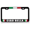 Custom Brother - CIAO Bella Italian Flag Metal Car SUV