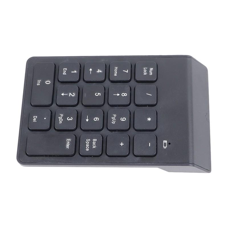 Wireless Number Pad BT5.0 Black 18 Keys Battery Powered Widely