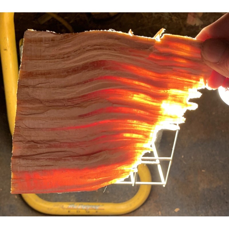 Ponderosa Pine 1 lb bushcraft survival Solid Resin Core Safe