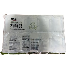 Roasted & seasoned  laver (seaweed )   Product  of Korea  4g for each pack - Specification: 20 packs
