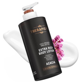 Crema corporal extra rica de hidratación profunda y reparación con ceramidas, ácido hialurónico, niacinamida (B3), pantenol (B5) y manteca de karité p
