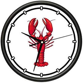 SignMission Lobster Wall Clock Seafood Restaurant Fisher Fisherman Gag Gift, Beagle