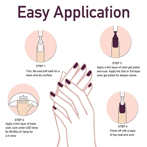 Meitawilltion Glow in the Dark Gel Nail Polish,15ml Soak Off