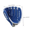 BESPORTBLE 1pc PU Baseball Glove Lightweight Infielder Pitcher Softball Glove