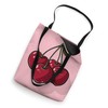 Cherry Cartoon Design: Cute Cherry Design Tote Bag