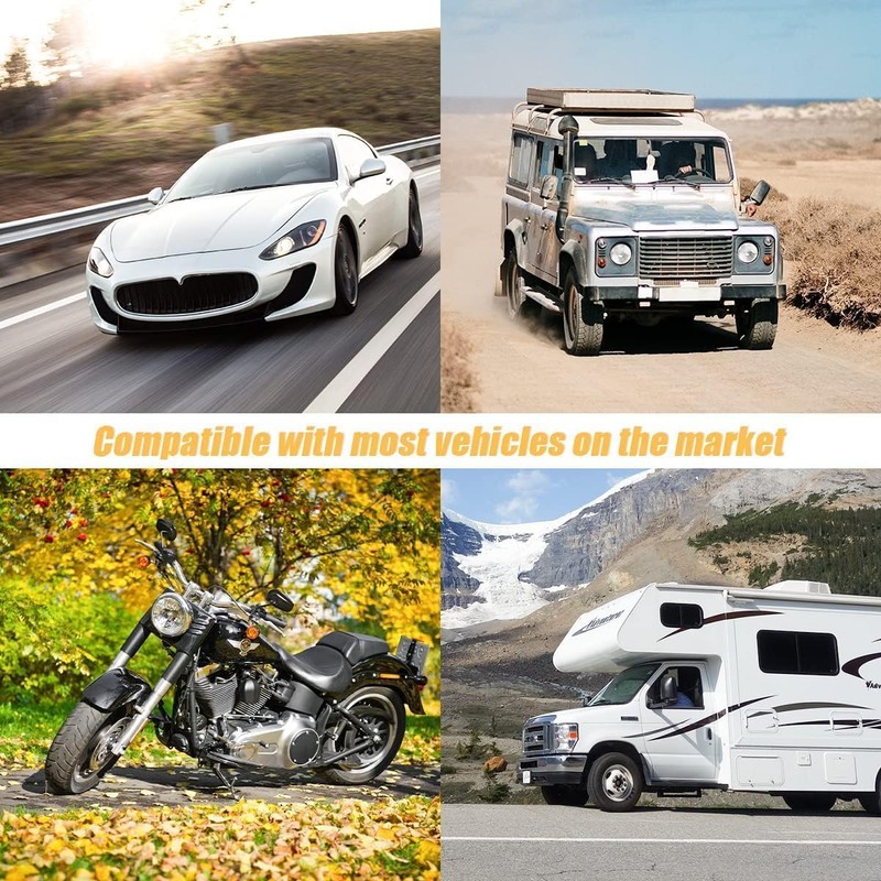 DAVRPES 6mm 1/4" Fuel Check Valve One Way Inline Non